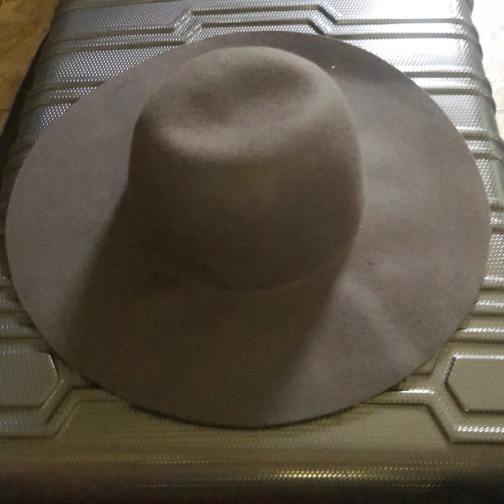 Dark Gray Floppy Winter Hat